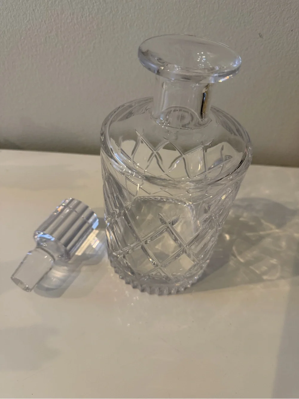 Waterford Clear Crystal Cut Glass Decanter